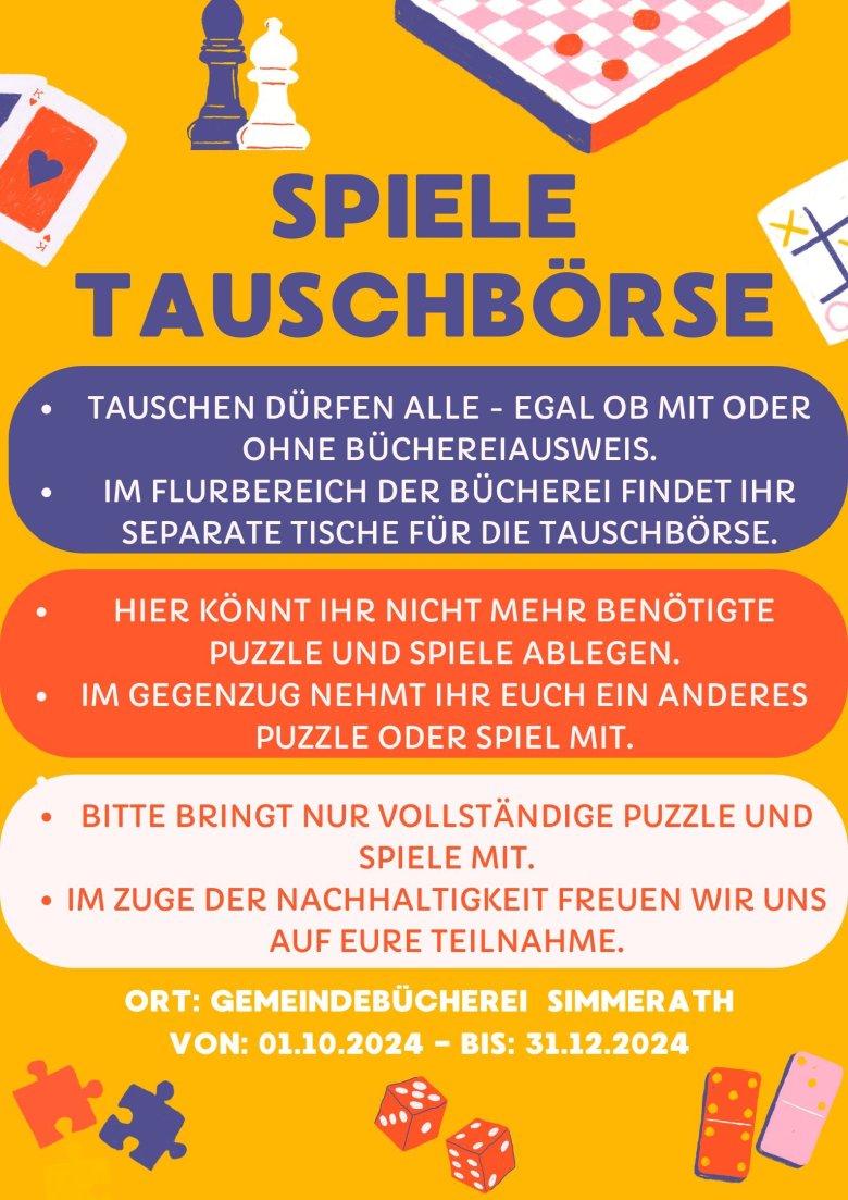 Spiele Tauschbörse - 1